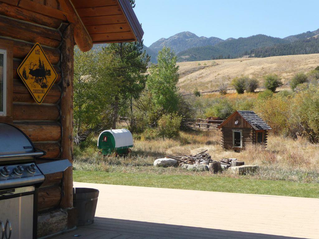 Grandpa'S Cabin Гардинер Экстерьер фото